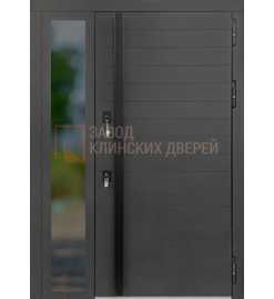 Дверь с виноритом и стеклом ВНР-154